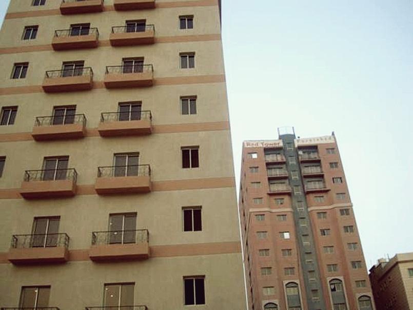 Red Tower Furnished Apartments Mahboula Eksteriør billede